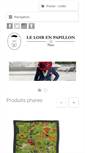 Mobile Screenshot of leloirenpapillon.com